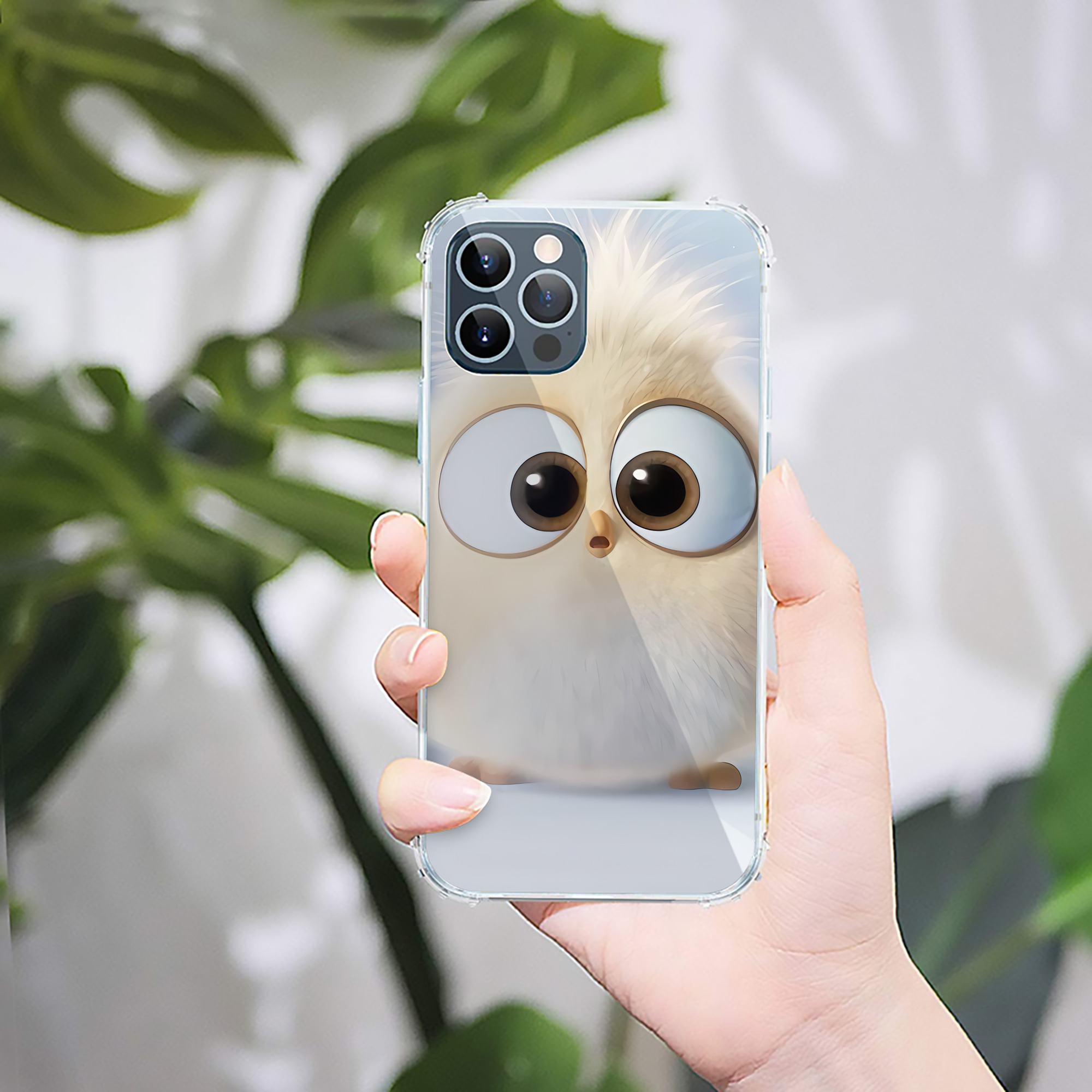 （画像用） Angry Birds アングリーバード 【iPhone 12シリーズ対応】透明スマホケース（クリアソフトケース）